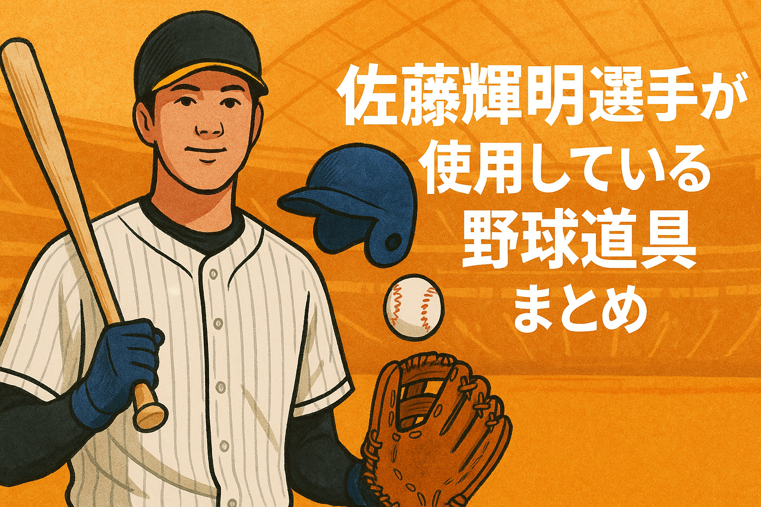 2025年最新版】佐藤輝明選手（阪神タイガース）の使用ギア完全ガイド 