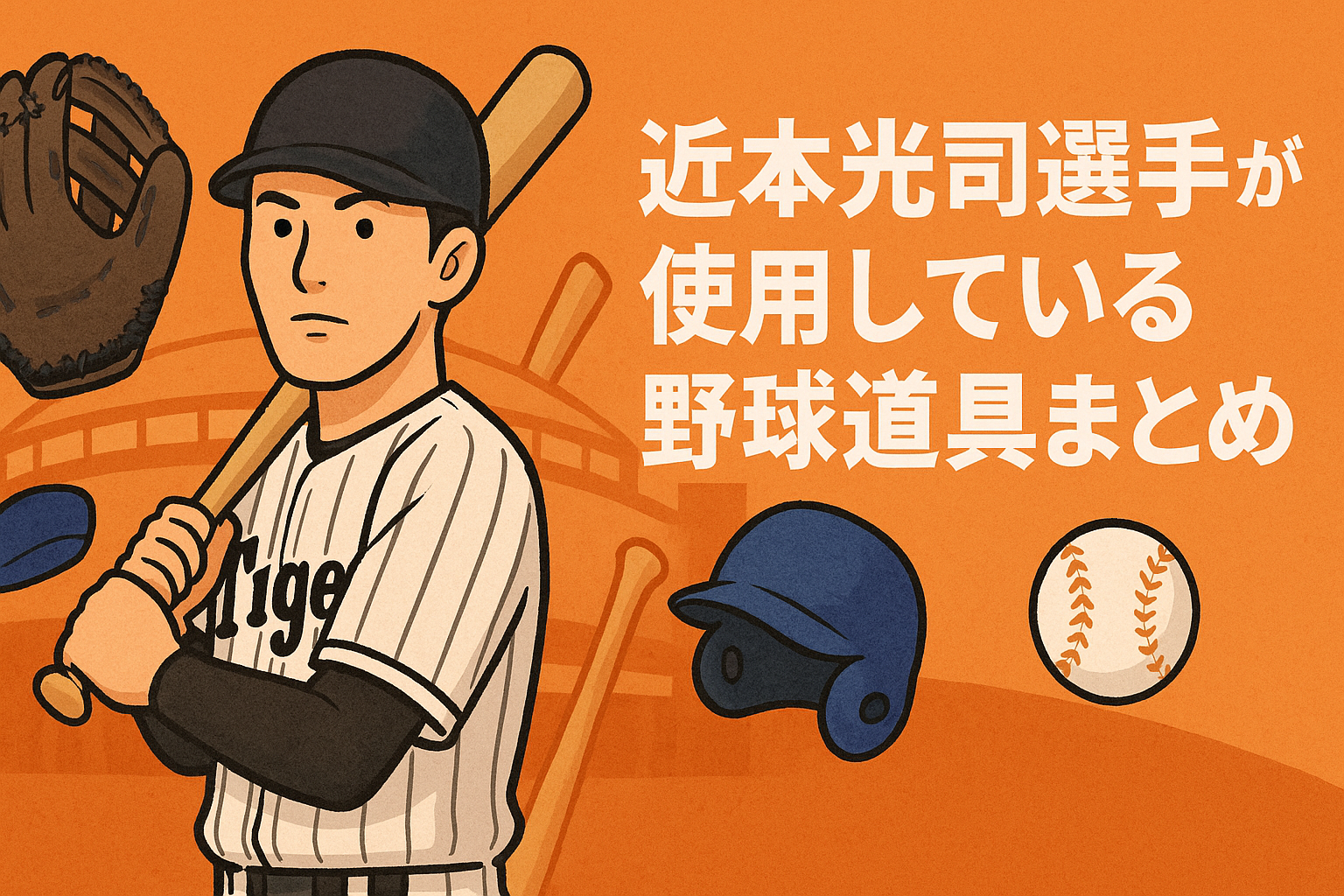 2025年 最新版】近本光司選手（阪神タイガース）の使用ギア完全ガイド 